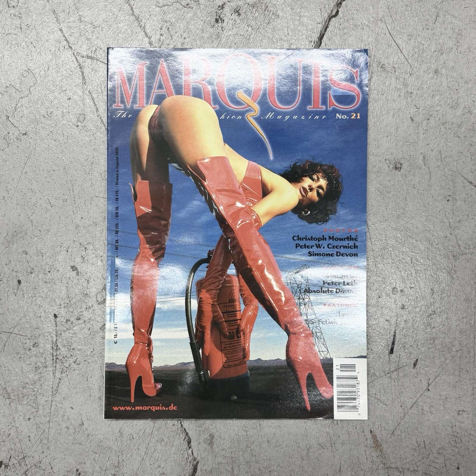 Marquis Latex Fashion Magazine Secret Kitan Club Janus Heavy Rubber Rubberist