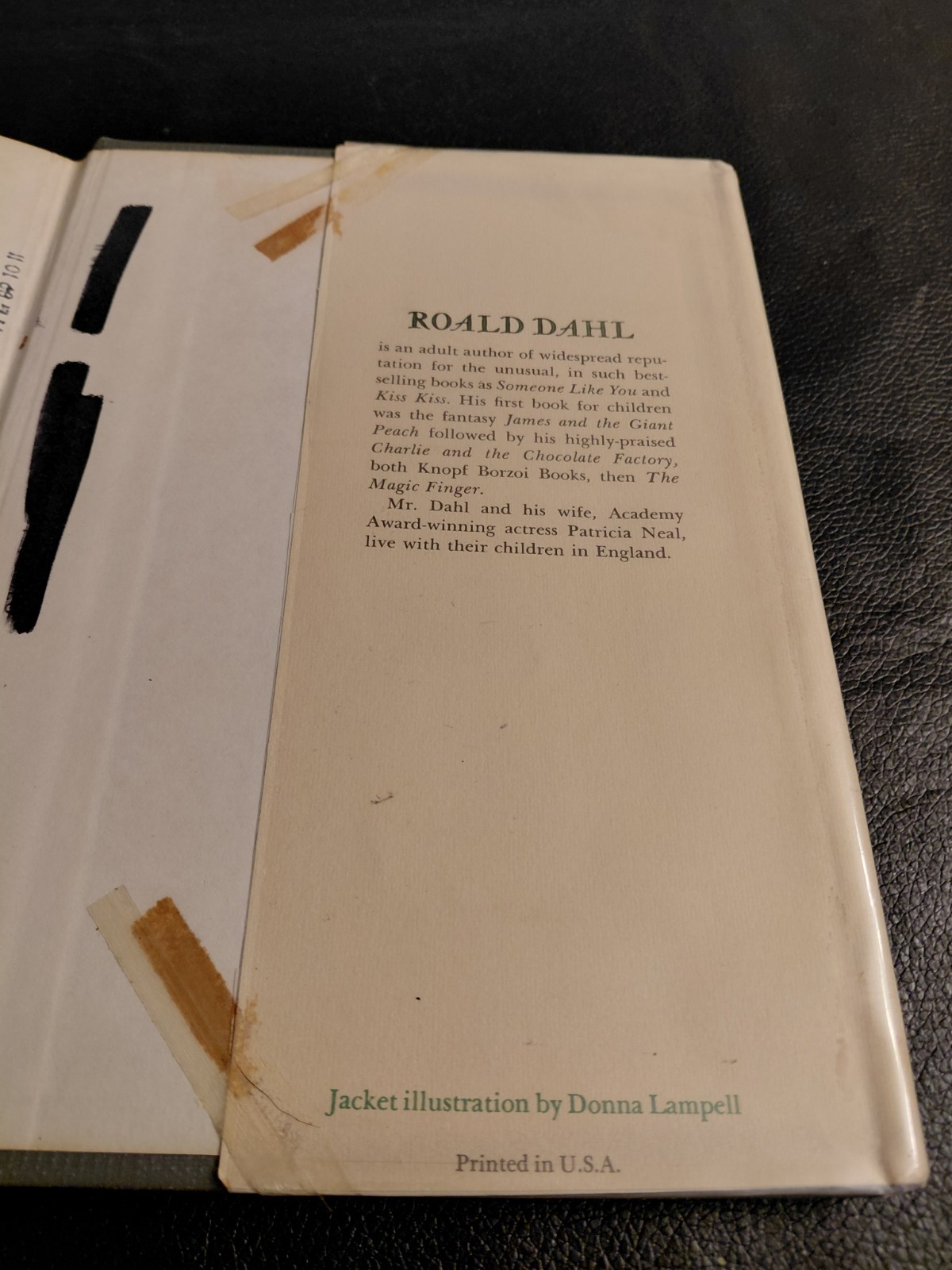 FANTASTIC MR. FOX by Roald Dahl 1970’s hard cover book Vintage EX-LIBRIS