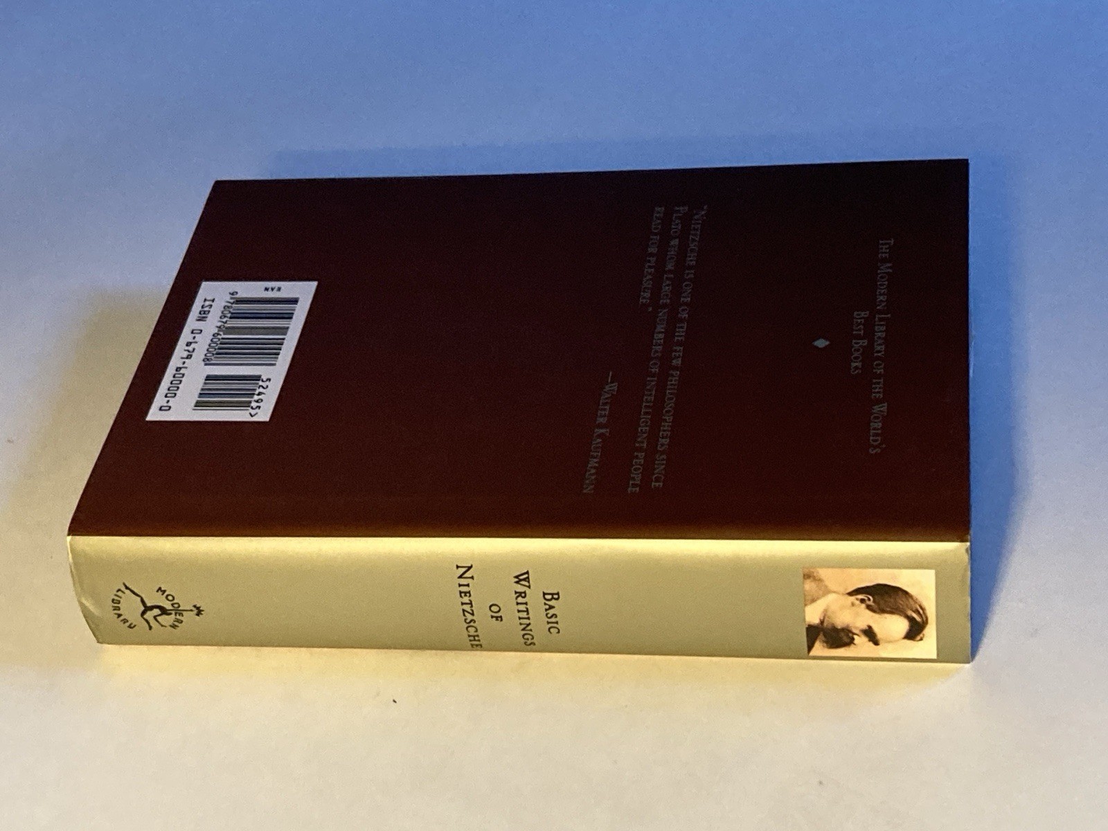 Basic Writings of Nietzsche; 1992 Modern Library Edition, Unread, NF / NF