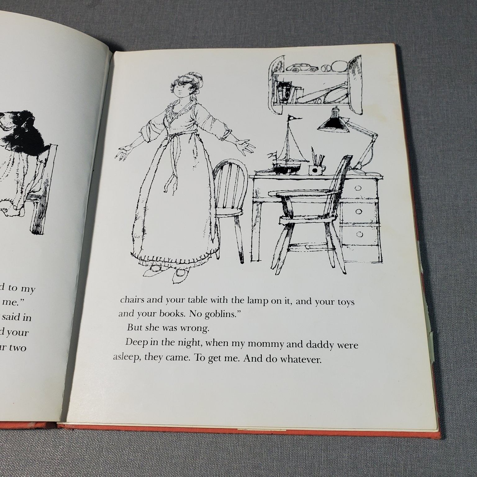 Chasing the Goblins Away Tobi Tobias 1977 Illustrated Fantasy Frederick Warne