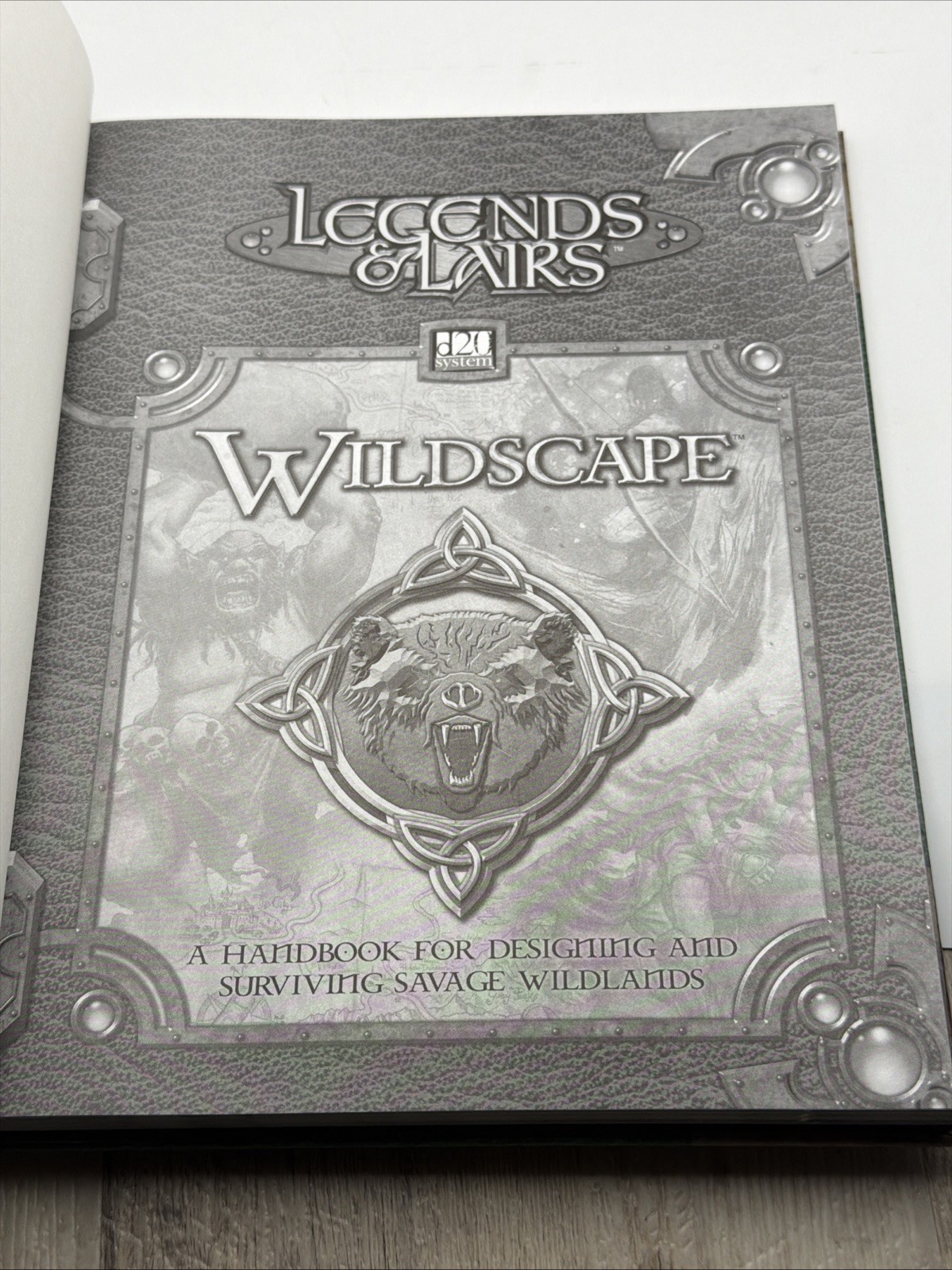 Legends & Lairs Wildscape Fantasy Flight Games 2004 Hardcover