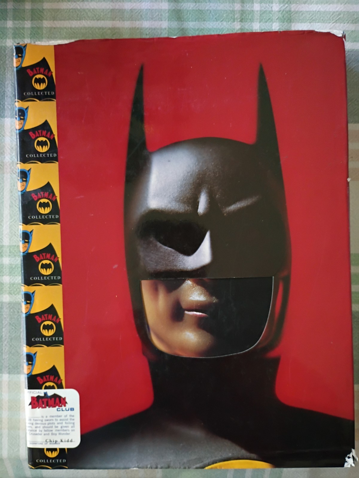 Batman Collected by Chip Kidd; photographs Geoff Spear, Batman Club Book HC DJ