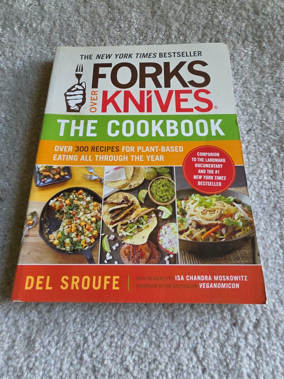 Forks Over Knives―The Cookbook: Over – 9781615190614, paperback, Del Sroufe