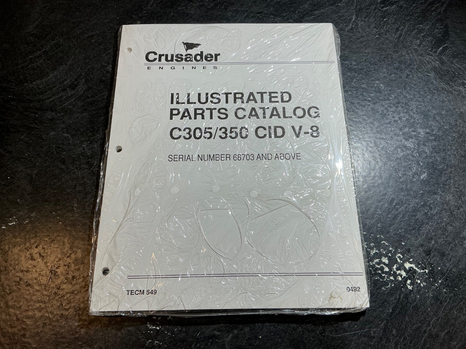 Crusader Marine Engines C305 & C350 Parts Catalog 5.0L/ 5.7L GM V8 *Brand New*