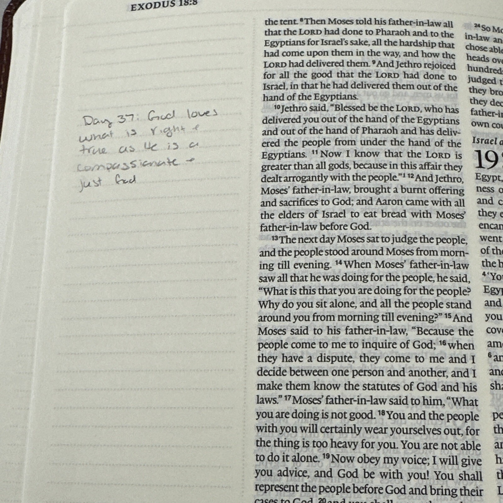 Holy Bible : English Standard Version Journaling Bible Trutone Brown Cross READ