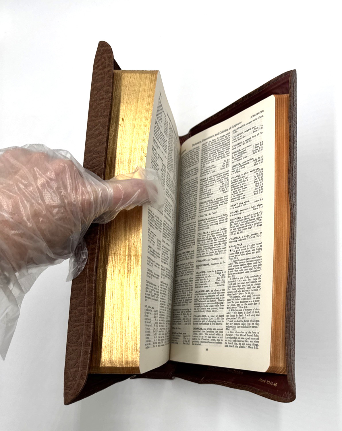 Holy Bible King of Kings Revelation 19 KJV 1954 Book Production Industries