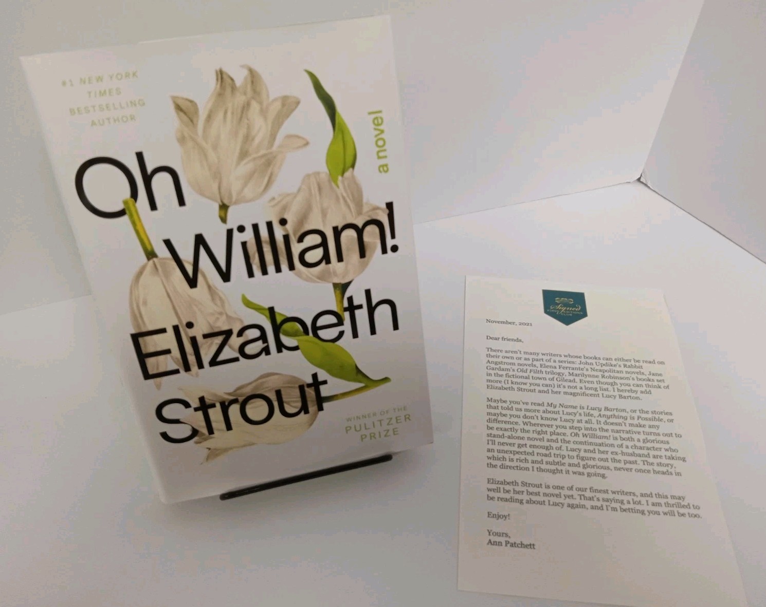Signed Oh William! : A Novel by Elizabeth Strout 2021 1st Edition Hardcover