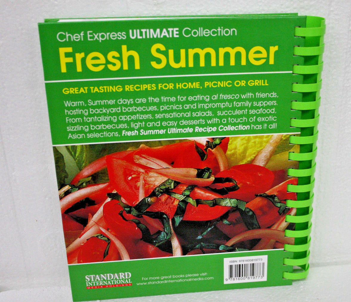 FRESH SUMMER CHEF EXPRESS COLLECTION COOKBOOK 384 PAGES OF SUMMER RECIPES
