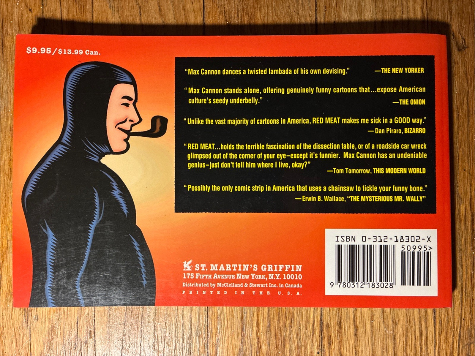 Max Cannon – Red Meat Cartoon Secret Files Collection – 1998 First Edition TPB