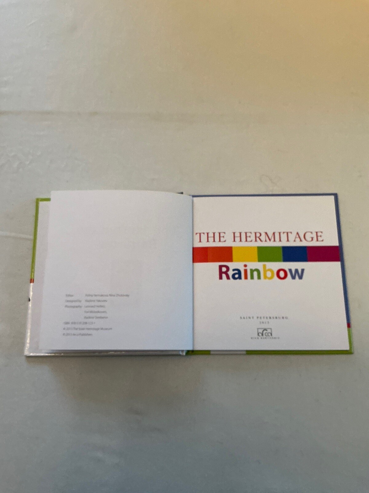 I Can Count, I Can Read, And Rainbow (colors) – 3 Books From Russian Hermitage