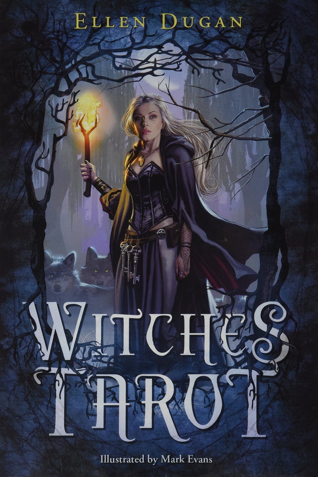 Witches Tarot by Ellen Dugan and Mark Evans Pagan Wiccan Altar 2012 Flash Cards