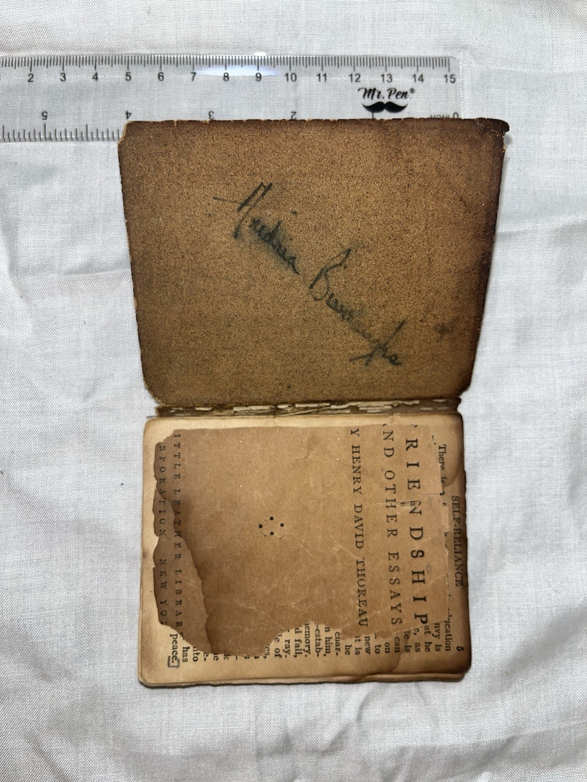 Friendship and Other essays: Little Leather Library, Redcroft Edition