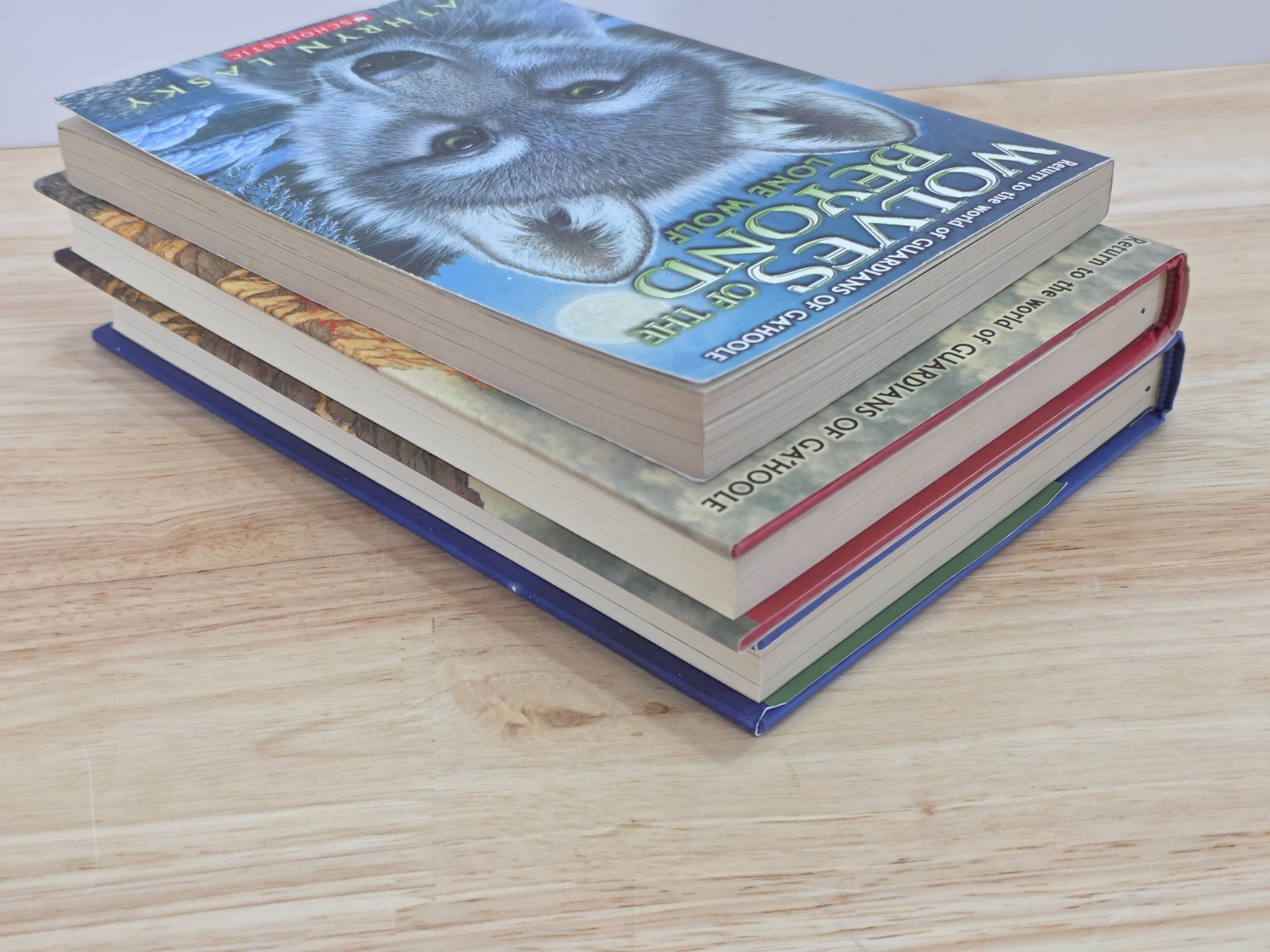 Wolves of the Beyond by Kathryn Lasky 2 Hardback & 1 PB Books Bundle Lot of 3