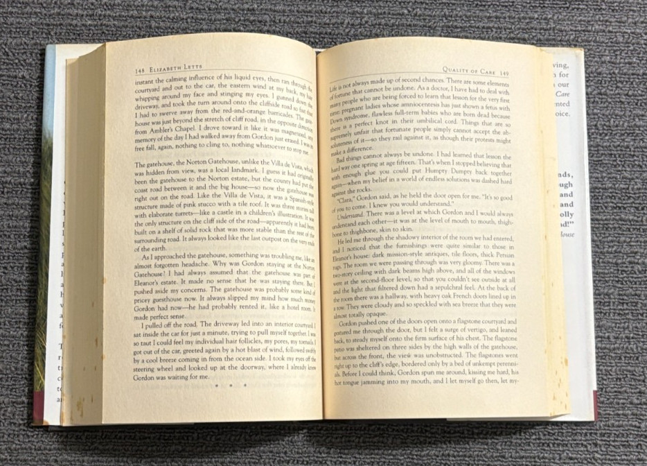 Quality of Care By Elizabeth Letts Hardcover Book 2005
