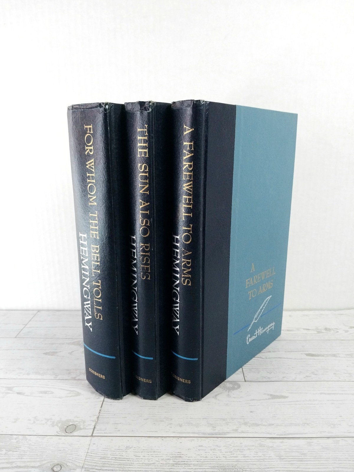 ERNEST HEMINGWAY☆ Scribners Collector’s HC Lot/Set of 3~ Farewell to Arms+ VGC