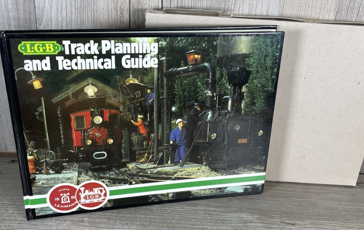 LGB Track Planning And Technical Guide Model Trains HC w/Sleeve Robert Munzing