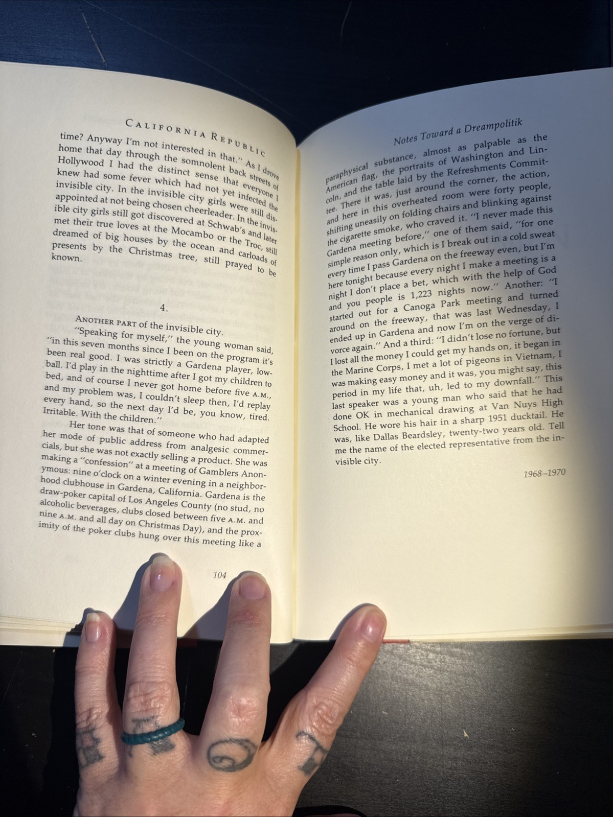 Joan Didion The White Album Hardcover
