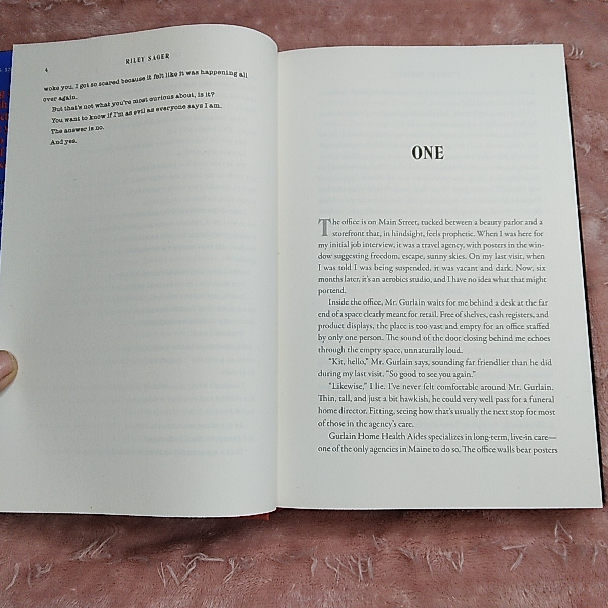 The Only One Left Riley Sager Thriller Book Club Summer 2023 Hardcover W/ Dustco