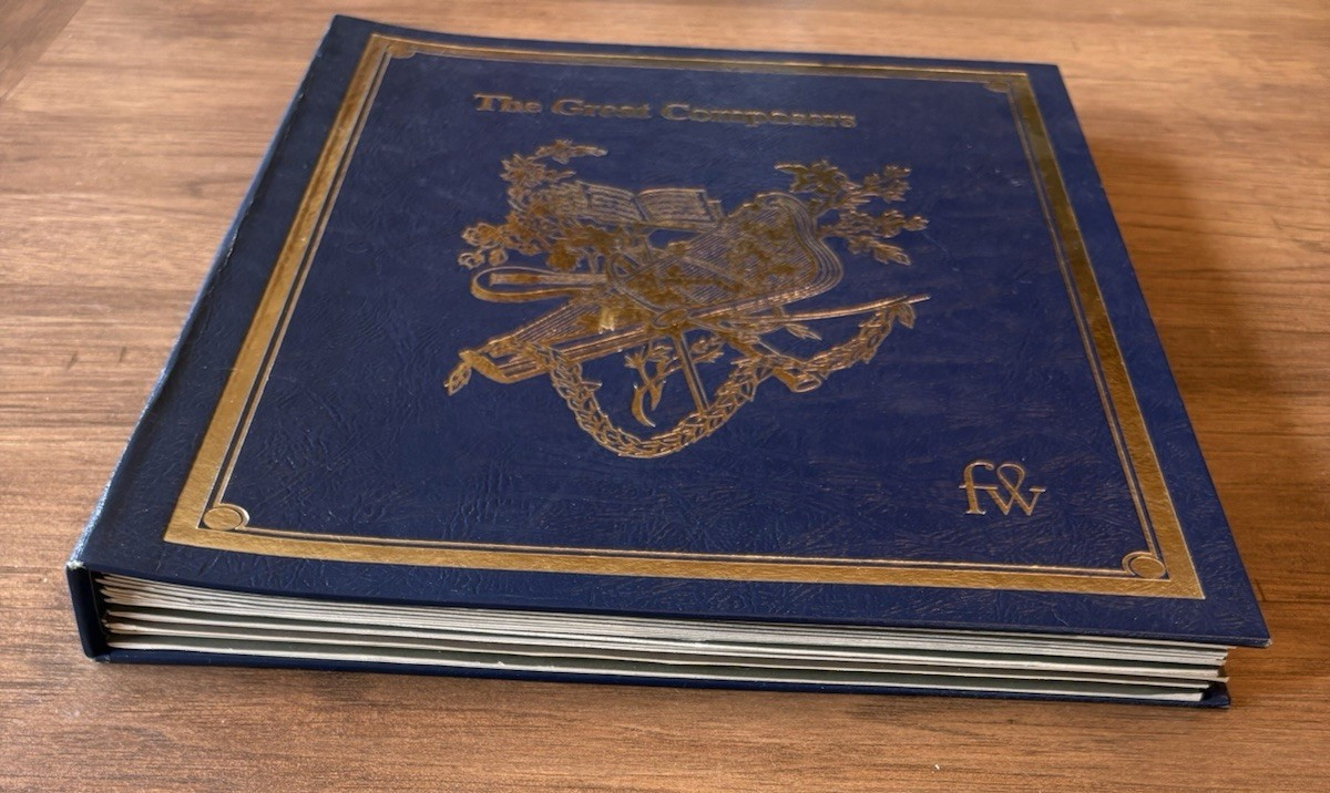 Funk & Wagnalls „The Great Composers“ Family Library of Great Composers Binder