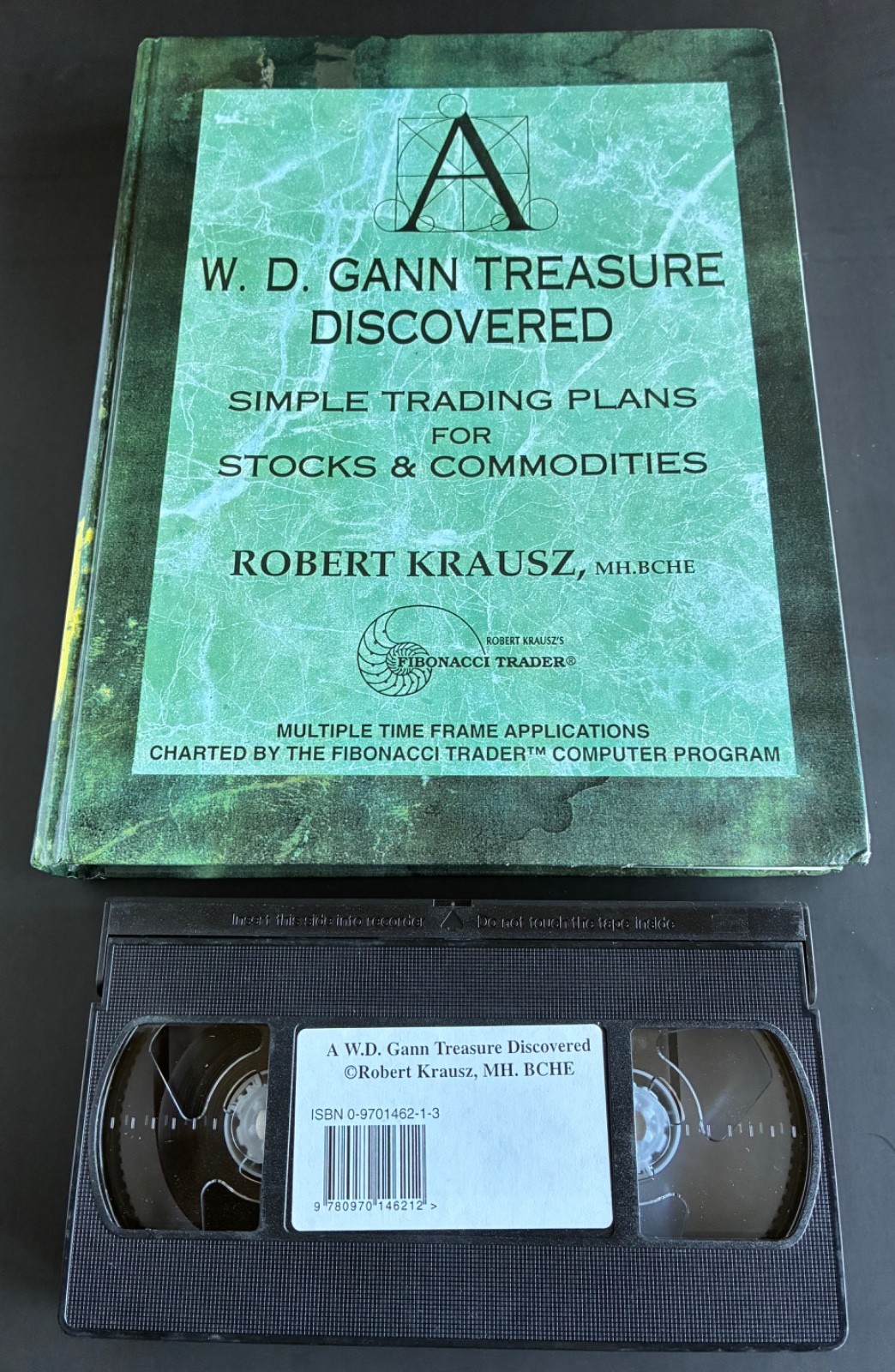 W. D. Gann Treasure Discovered, Robert Krausz 1996 ISBN: 0970146205 HC + Tape