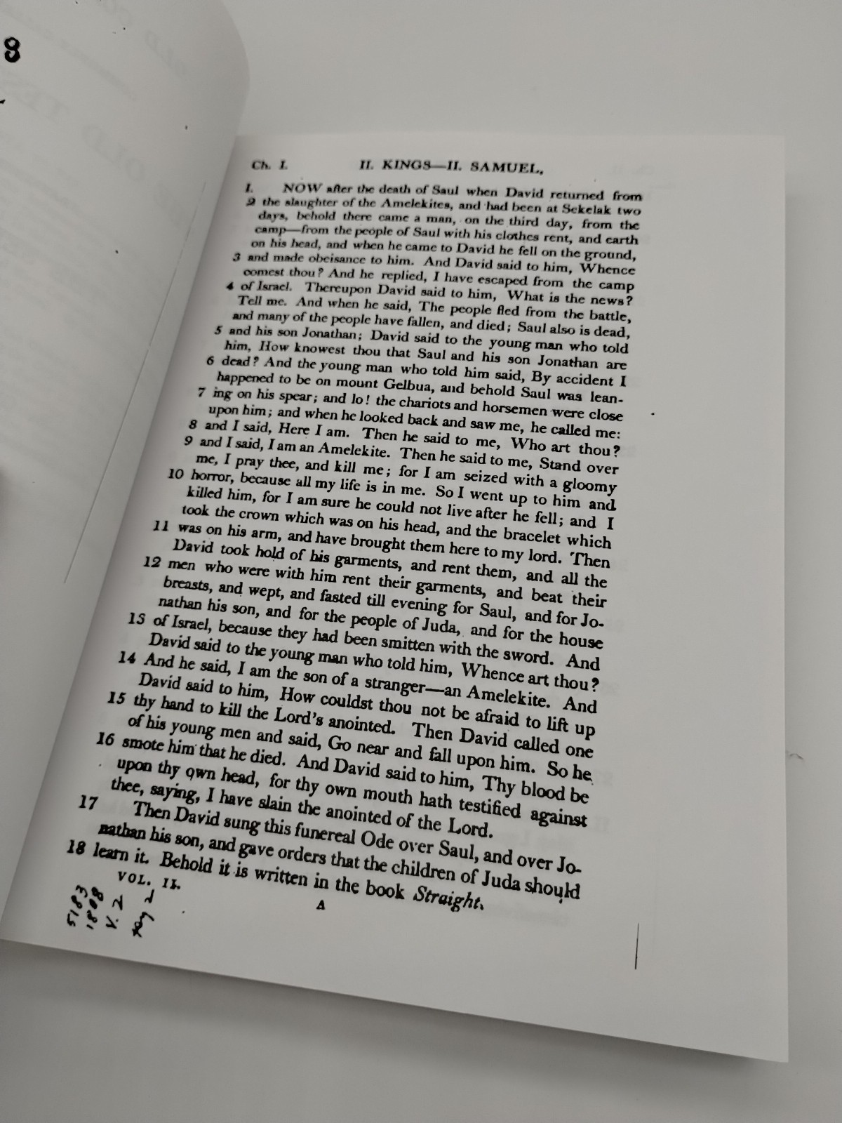 The Holy Bible: Containing The Old And New Covenant Vol 2; 2 Kings – Psalms