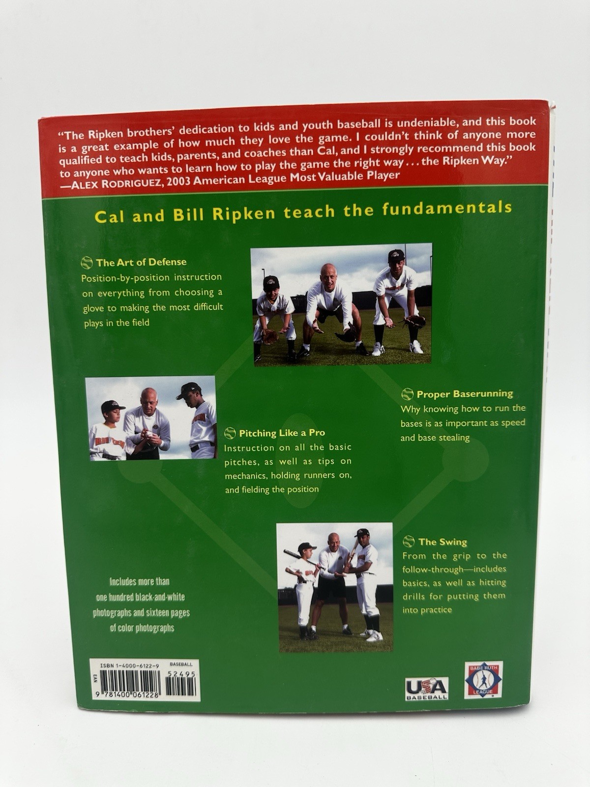 Play Baseball the Ripken Way SIGNED By Cal Ripken Jr. Hardcover