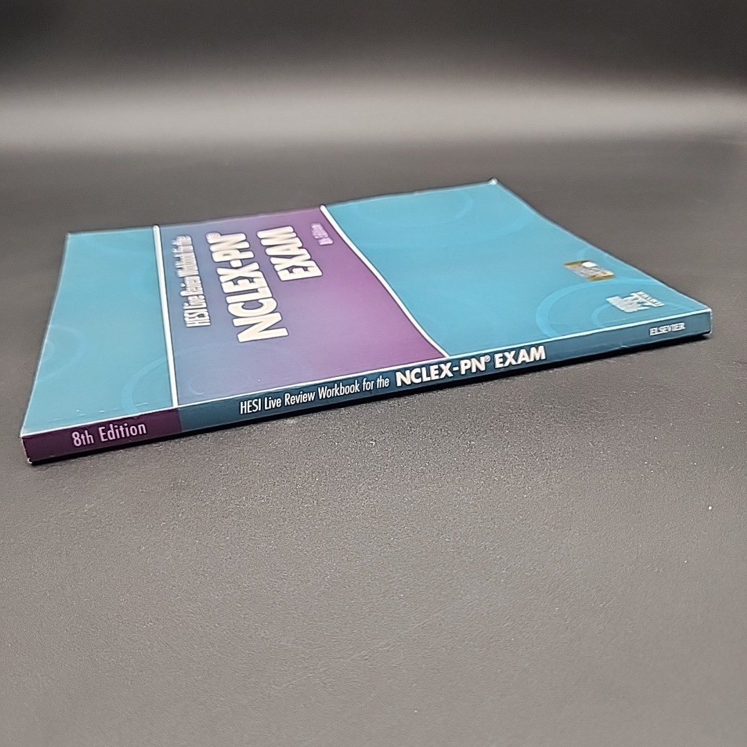 HESI Live Review Workbook for the NCLEX-PN Exam 2023 8th Paperback 9780323792837
