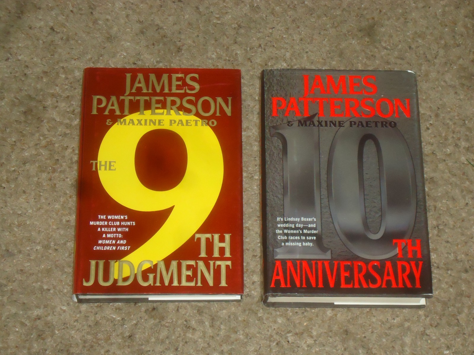 Lot 1-25 Women’s Murder Club James Patterson Hardcover Novels 2 Novellas Paperba