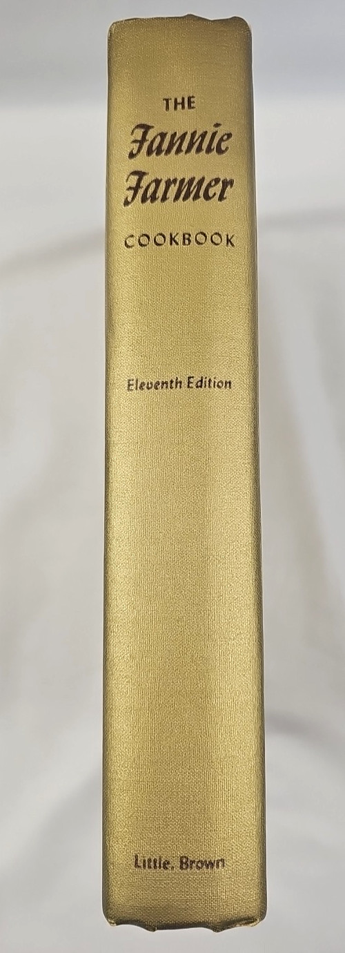The Fannie Farmer Cookbook, 11th edition (revised) by Wilma Lord Perkins, 1965