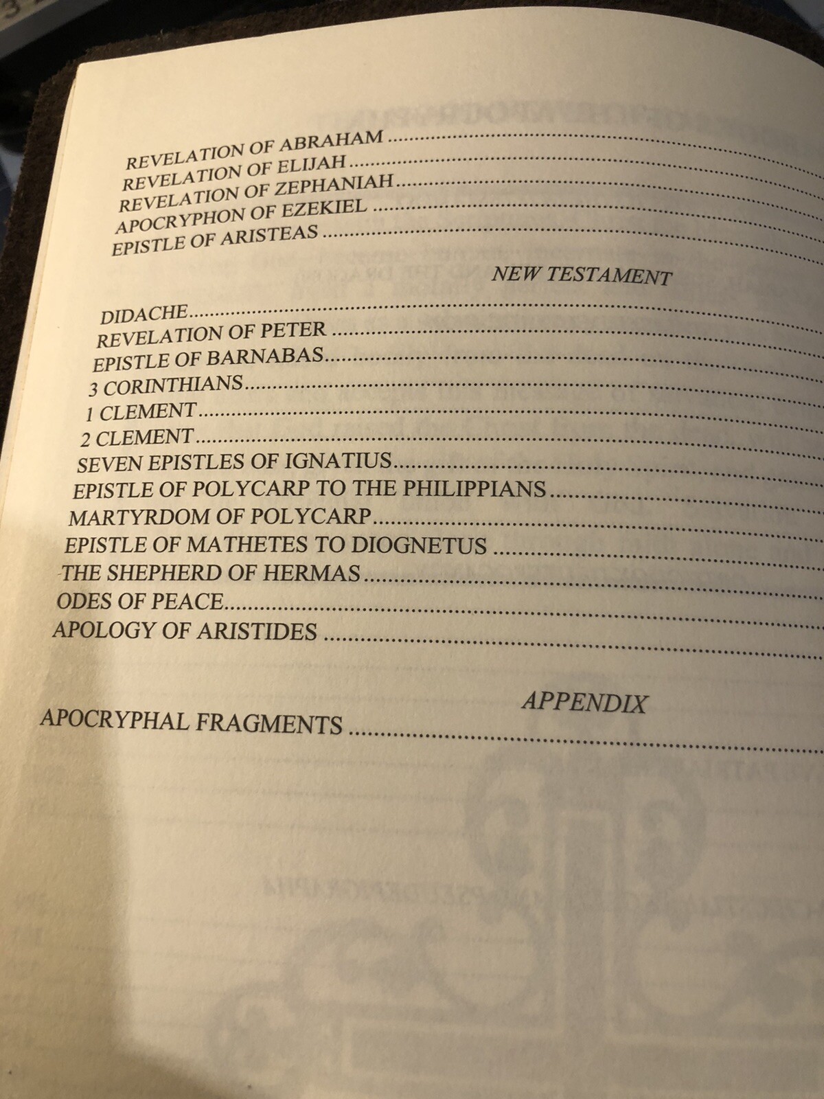 RARE LEATHER BOUND LSV LITERAL STANDARD VERSION the complete 54-book apocrypha