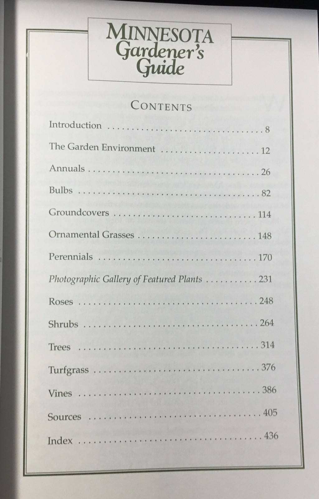 Book, MN Gardener’s Guide, Paperback, M. Myers, Cool Springs Press, 2001