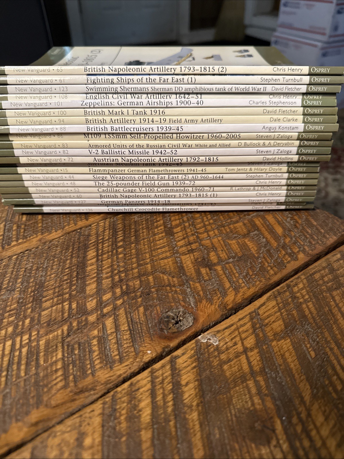 Vintage Osprey Publisher NEW VANGUARD military history illustrated 22 Book Lot