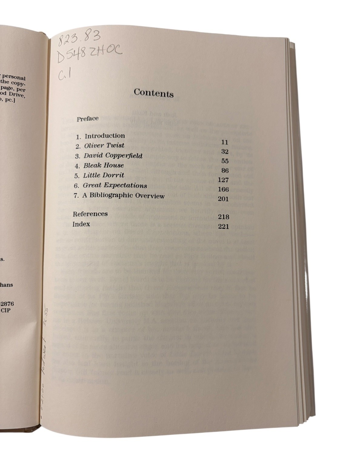 Dickens The Orphan Condition Hochman Wachs 2000 Second Printing Fairleigh