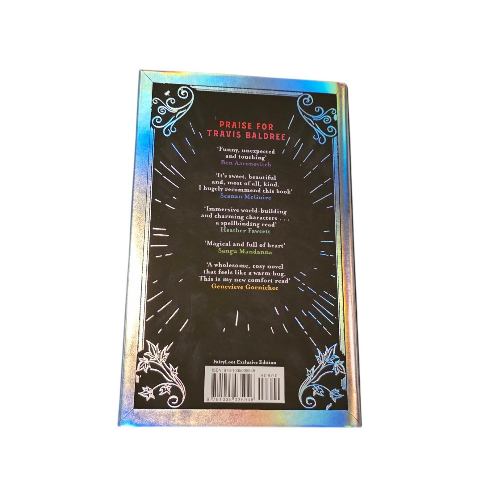 Travis Baldree Brigands & Breadknives FairyLoot Signed Exclusive Edition Book