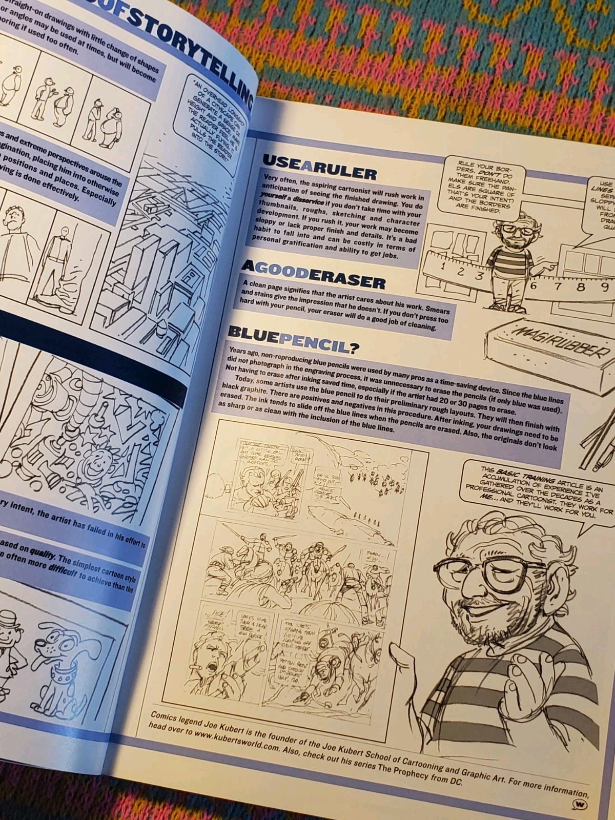 WIZARD How To Draw: Storytelling (The Best of Basic Training) Comics Design Book