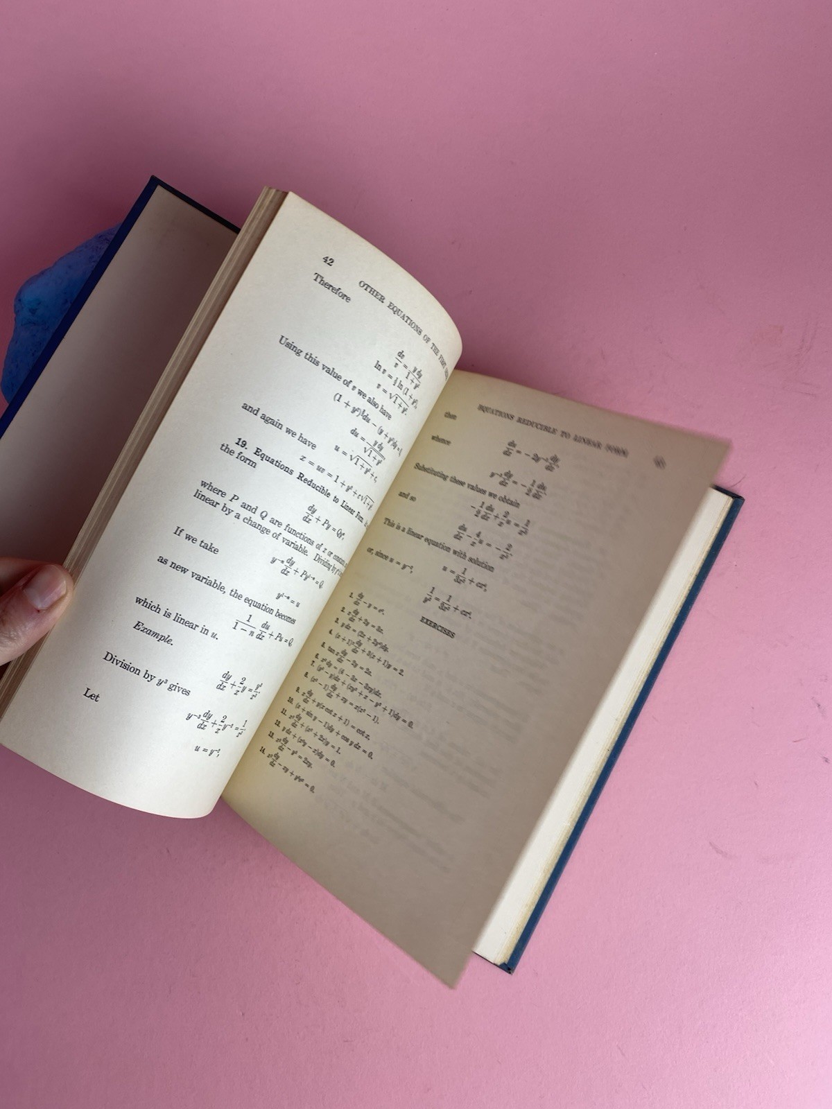 Differential Equations, 1950, 125 pages with illustrations. by H.B. Phillips