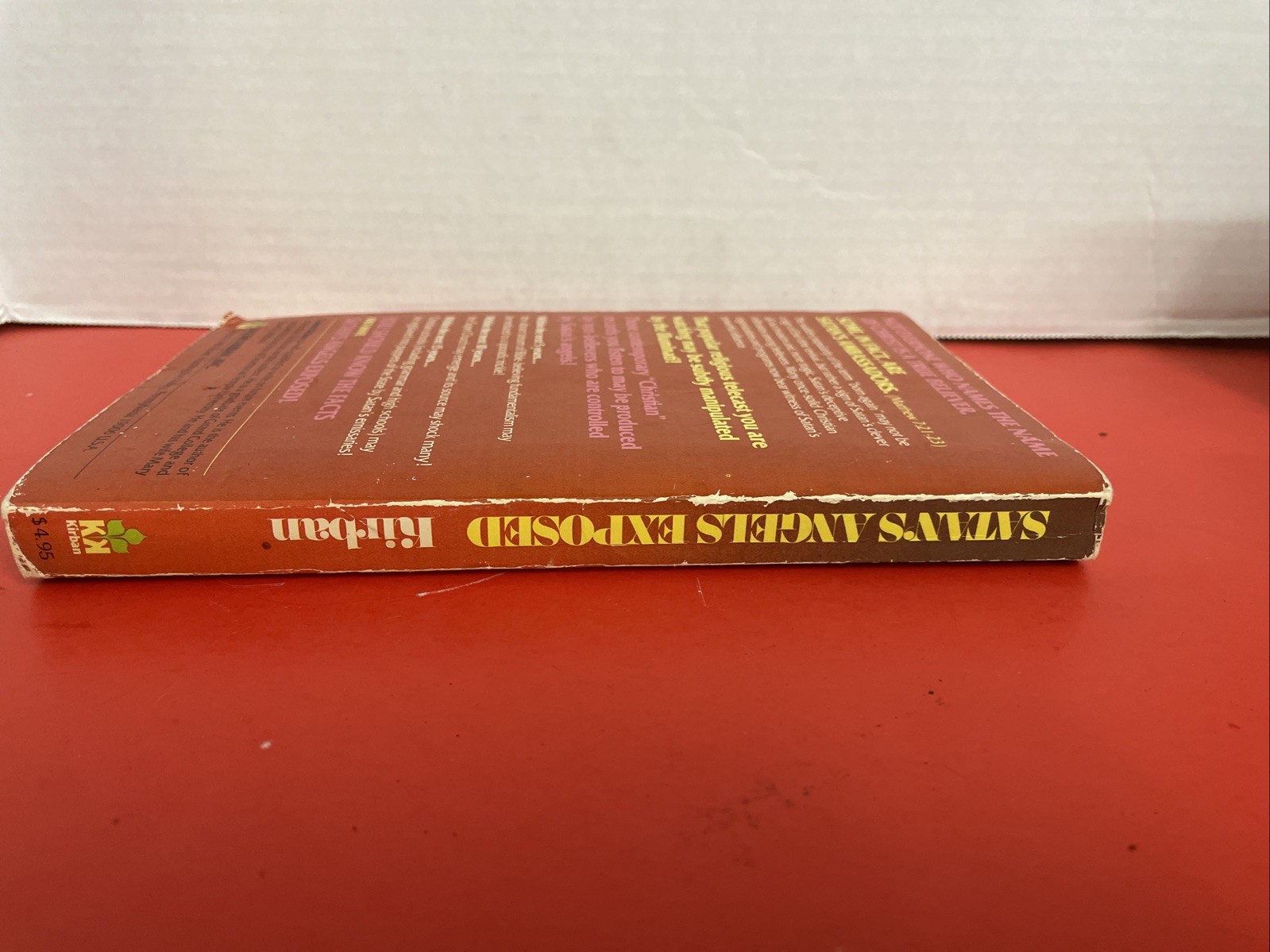 Vintage Satan Salem Kirban Satans Angels Exposed Illuminati Book Paperback