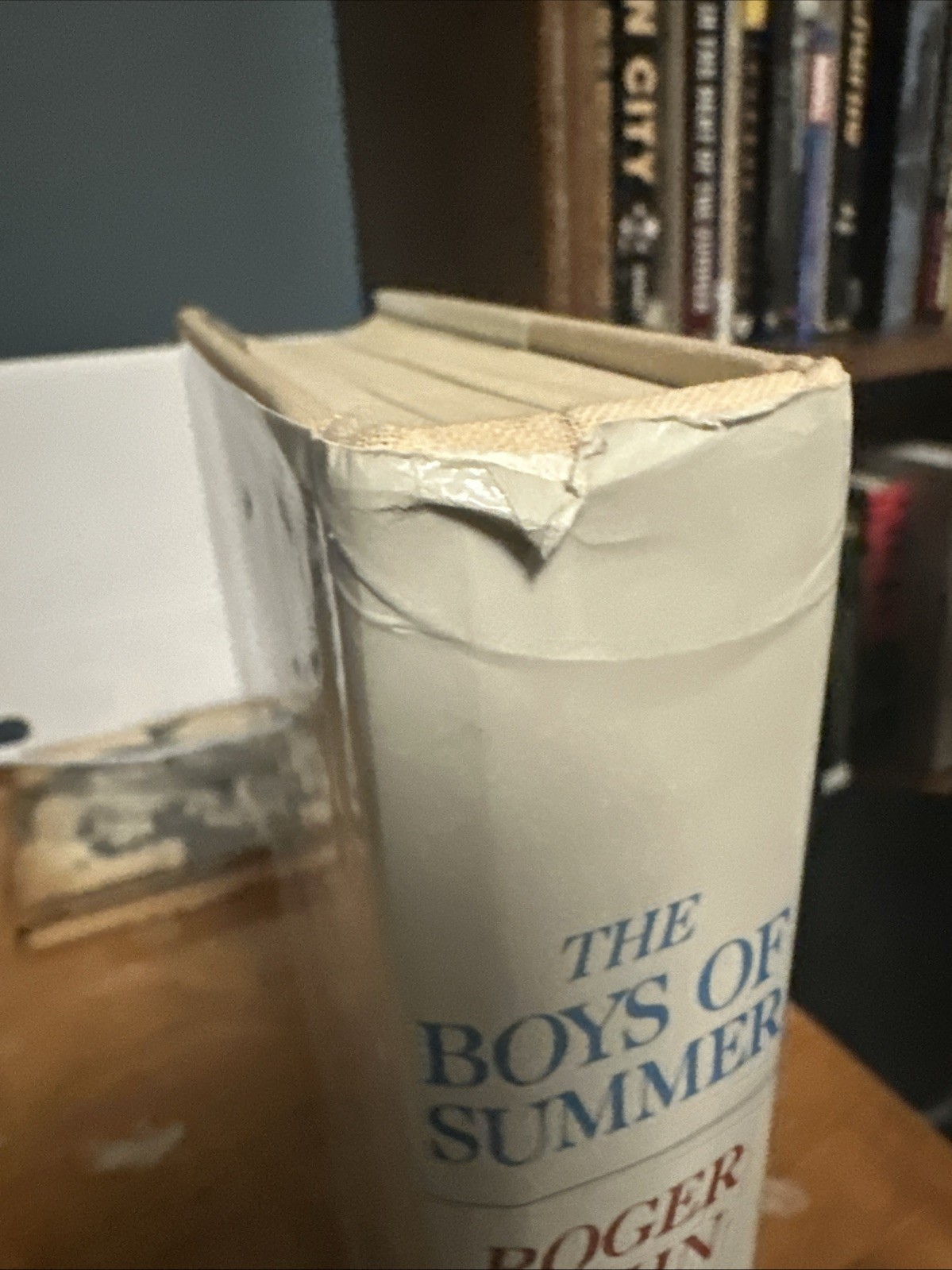 Roger Kahn SIGNED „The Boys of Summer“ 1st printing HC 1972 NOT Book Club