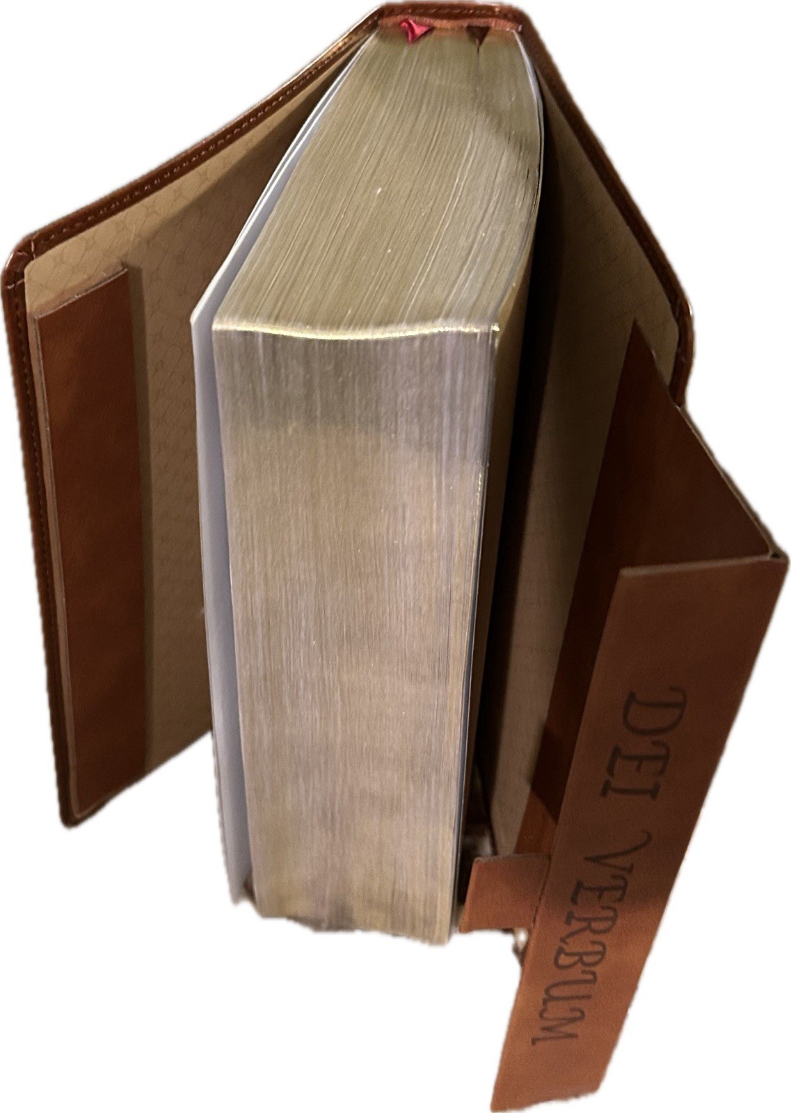 MAGNETIC CLOSURE NKJV LARGE PRINT(10.5pt) CUSTOM ENGRAVED Personal Bible