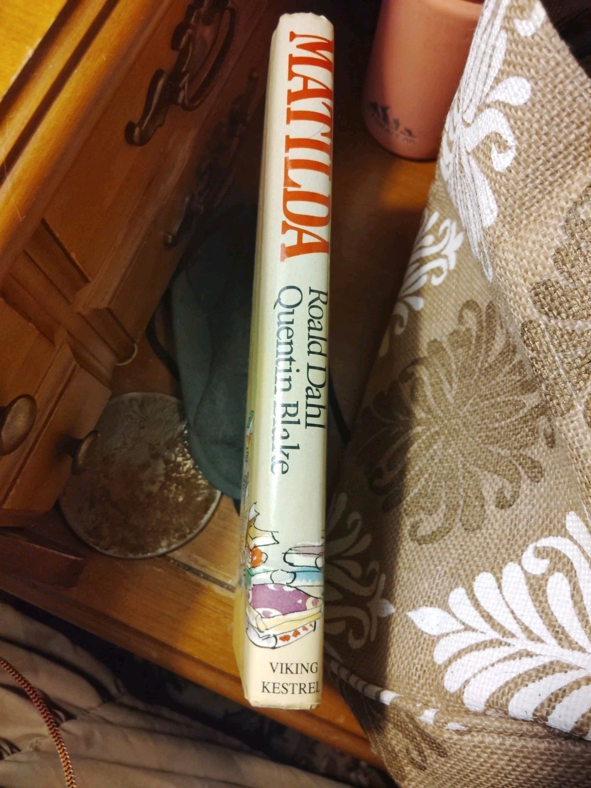 Matilda by Ronald Dahl — Hardcover, DJ — 1st Edition, 3rd Print — 1988 Viking