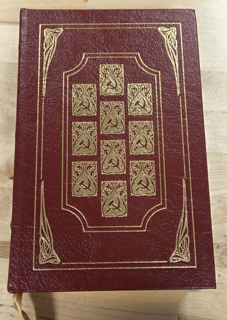 Easton Press Communist Manifesto & Other Writings Marx Engels Leather 2005