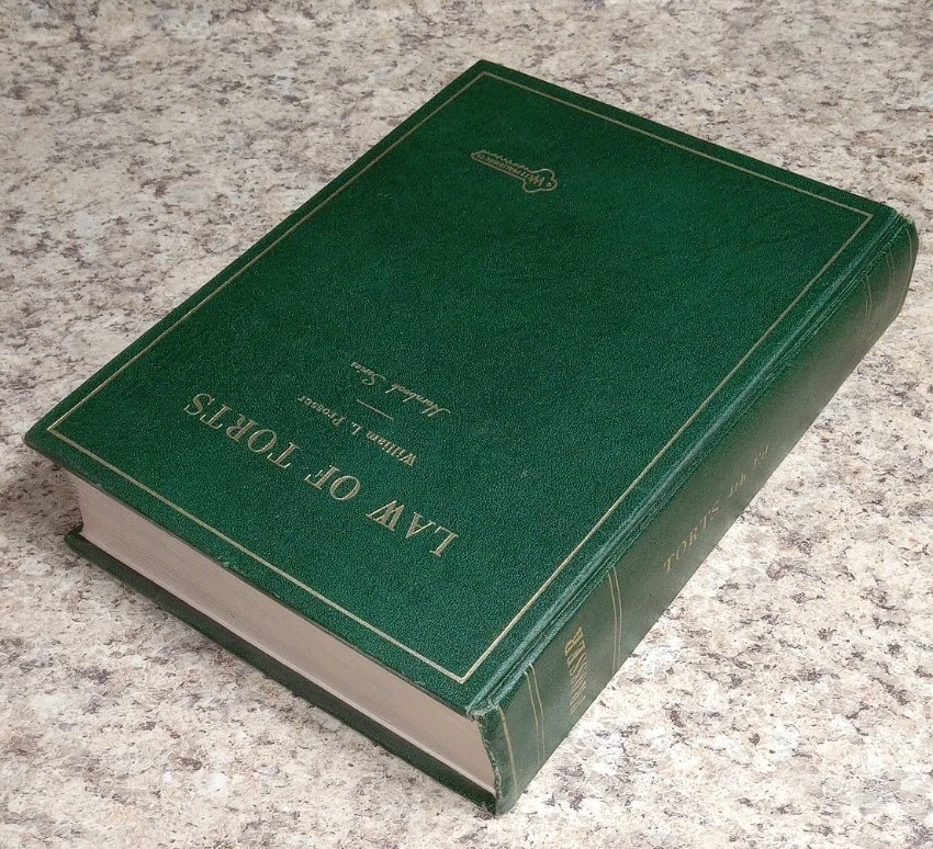 Laws Of Torts 1971 Hornbook Series William Prosser Vintage Law Book￼