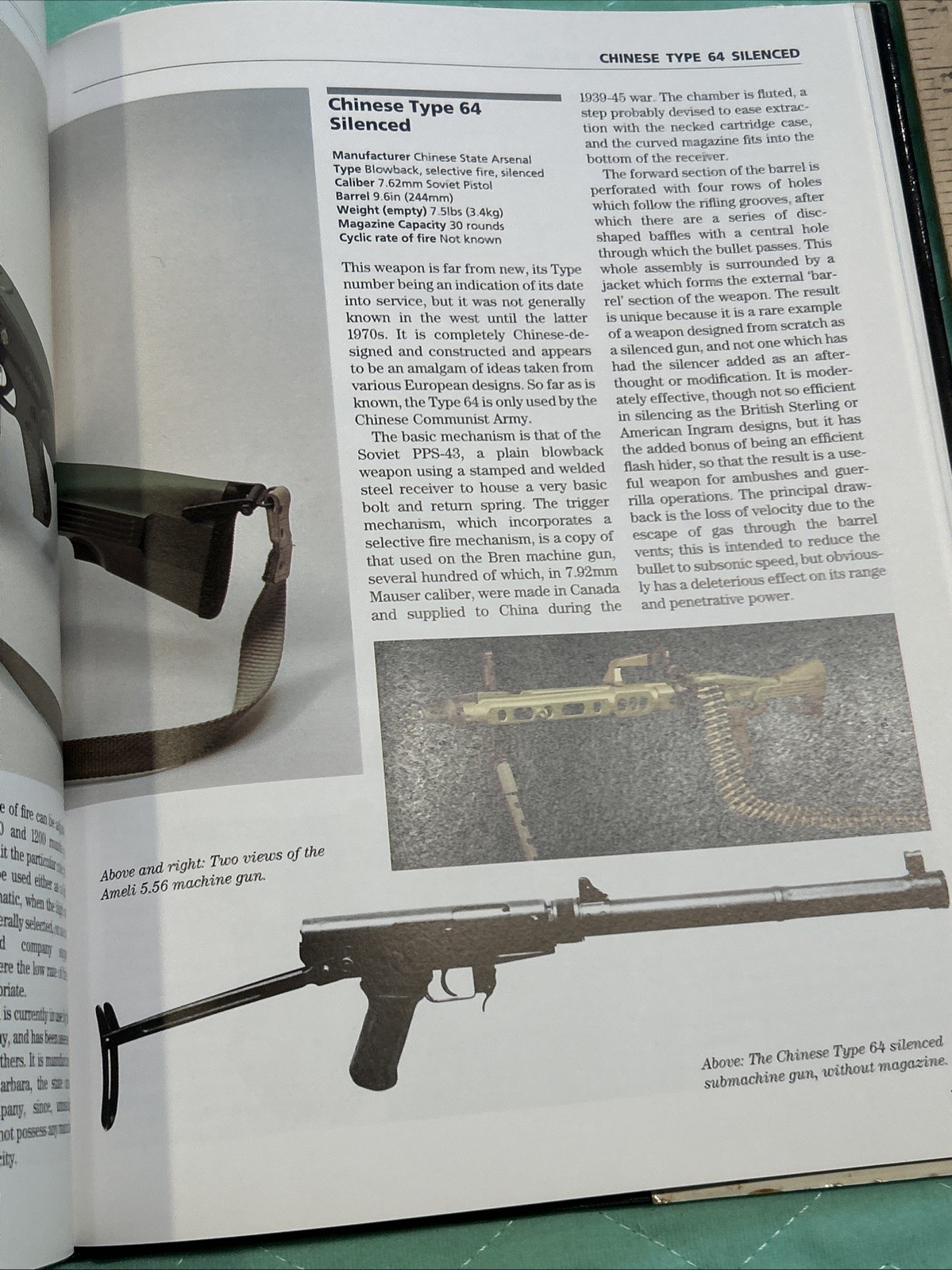 1994 Modern Small Arms by Ian V. Hogg Hardback Dust Jacket Book GUC