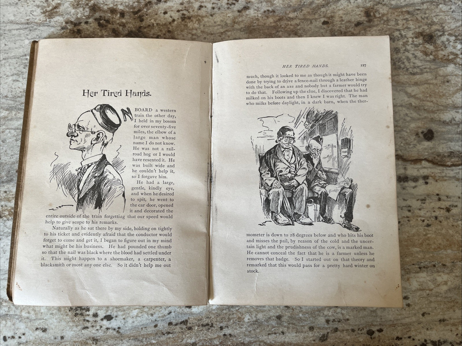 Antique Book Nye & Riley’s Railway Guide 1888 – Edgar Nye & James Whitcomb Riley