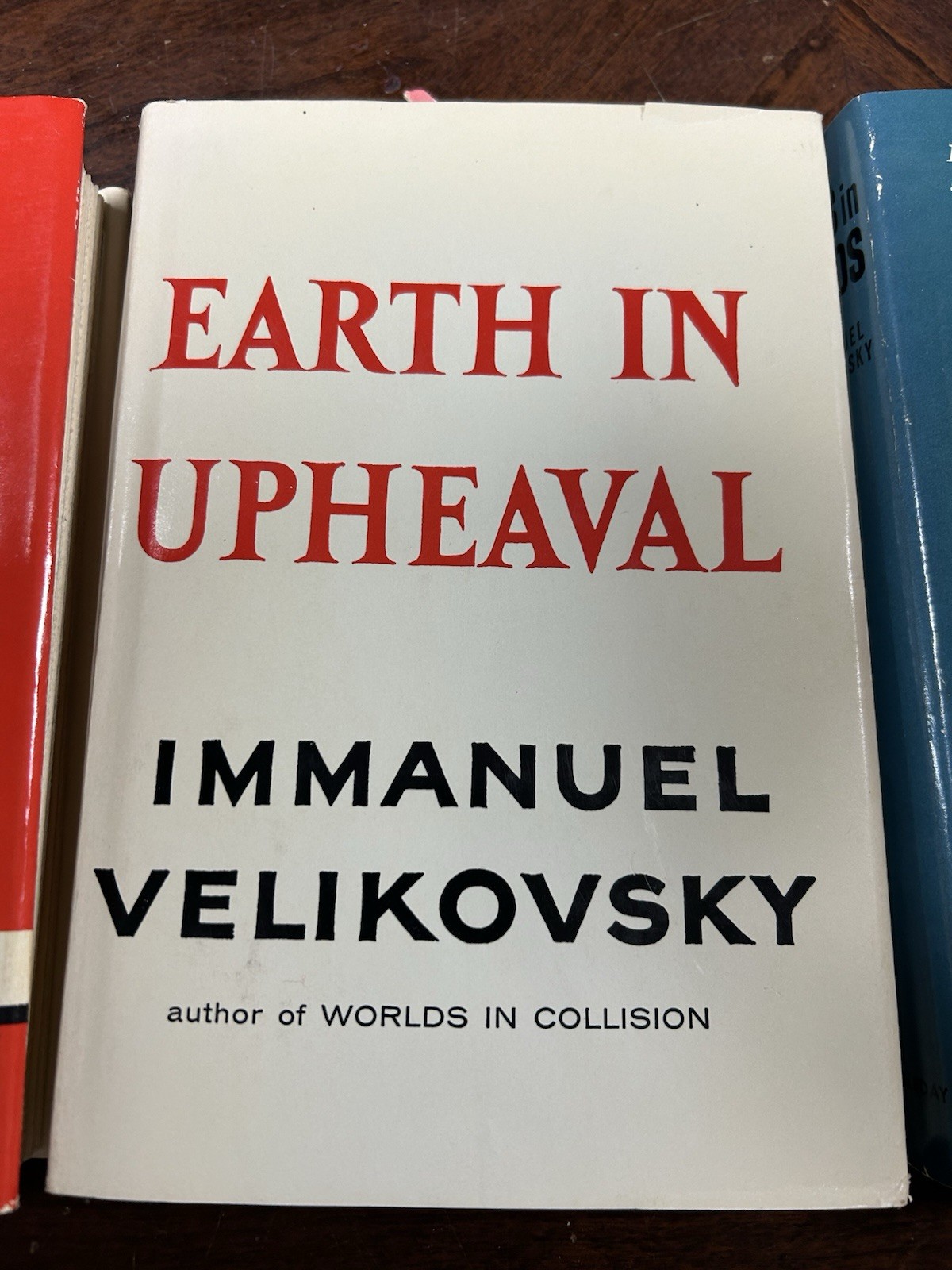 3 HC/DJ MMANUEL VELIKOVSKY, Worlds Collision,Earth In Upheaval, Ages In Chaos
