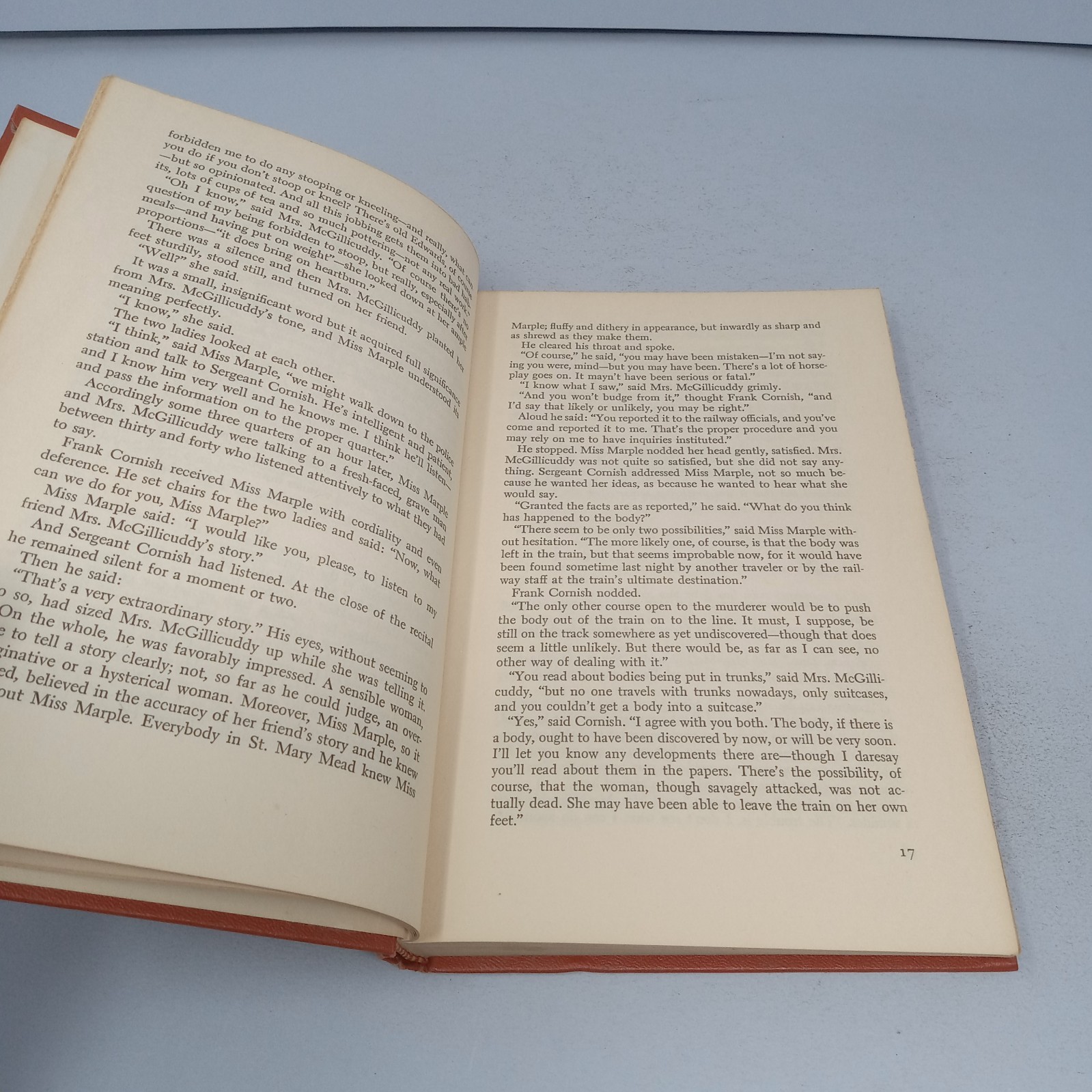 What Mrs. McGillicuddy Saw!: 1957 Hardcover by Agatha Christie