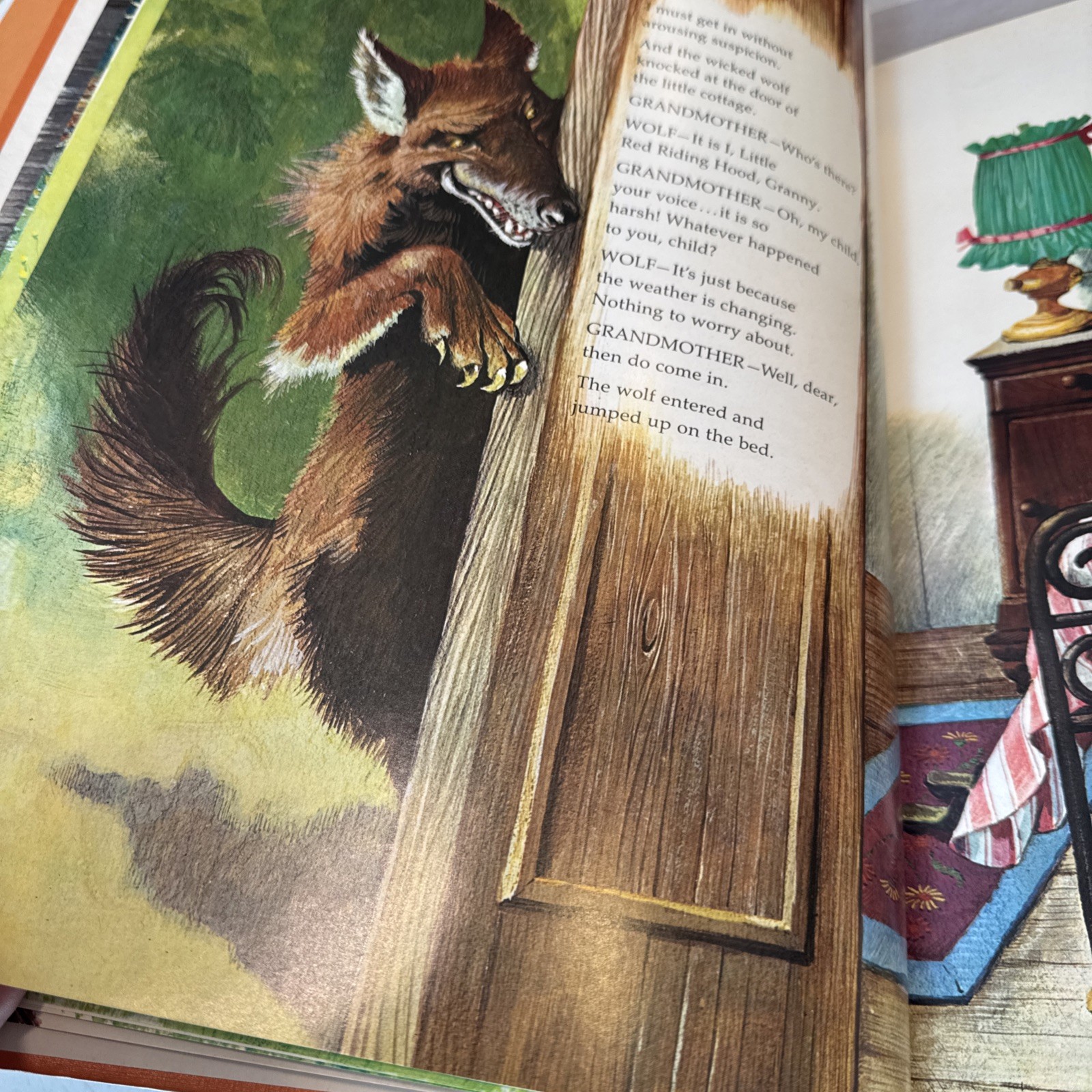 Vintage 1969 Storytime Treasury Little Red Riding Hood/The Frog Prince