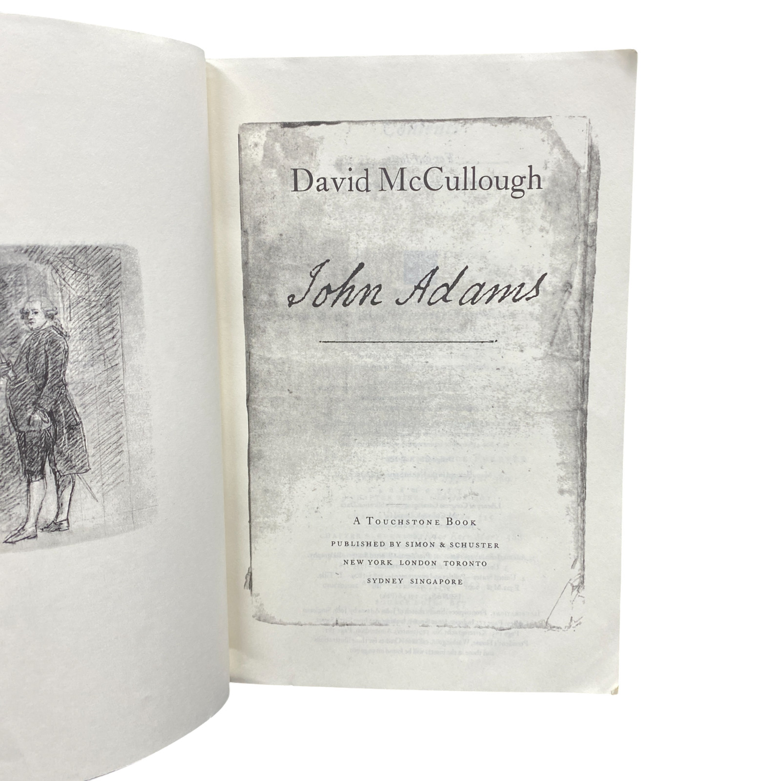 John Adams – paperback, 9780743223133, David McCullough