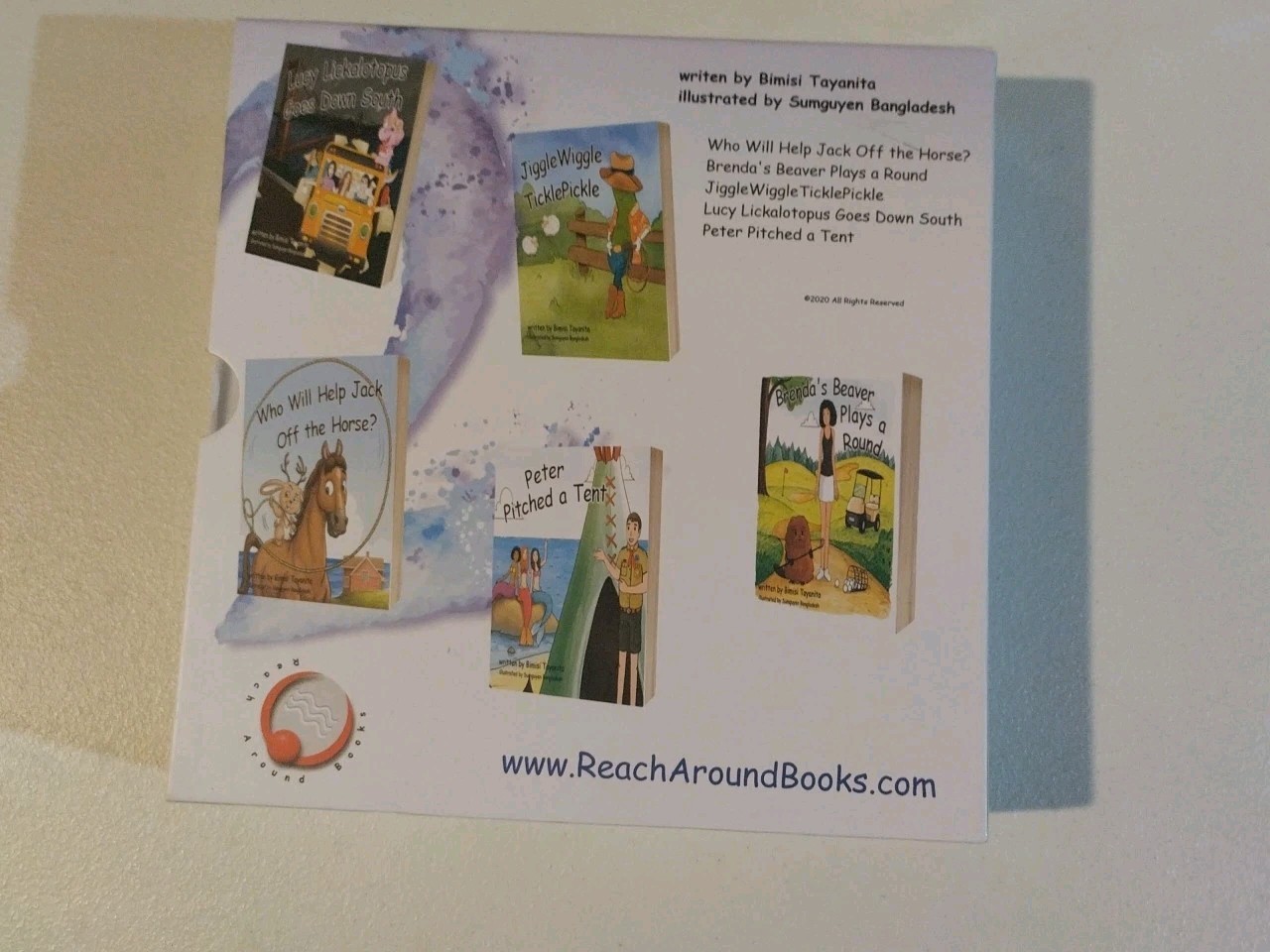 Reach Around Books Seasons 1 & 2 Box Set by Bimisi Tayanita (2020, Hardcover)