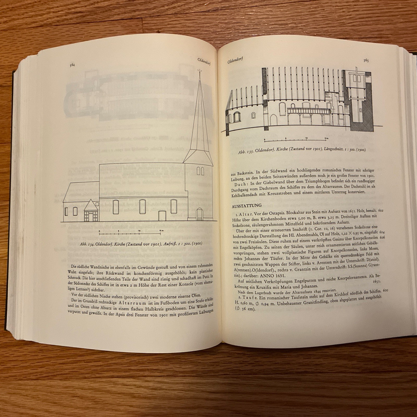 Vintage Book (In German) Art Monuments Lower Saxony Stade Dist. Germany 1965